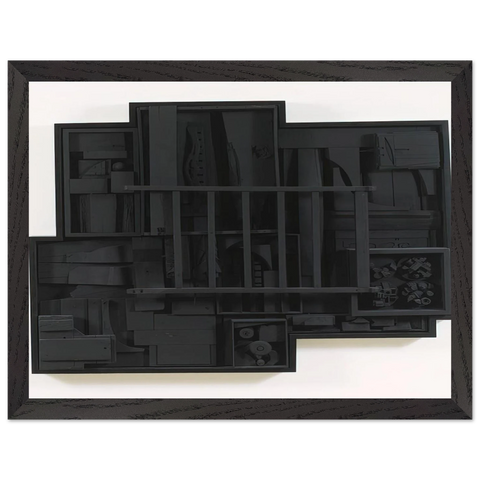 SKY JAG IV 1974 by Louise Nevelson — Framed art print at Zephyeer