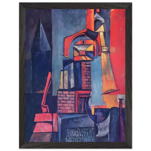 Towers by Max Ernst — Framed art print at Zephyeer