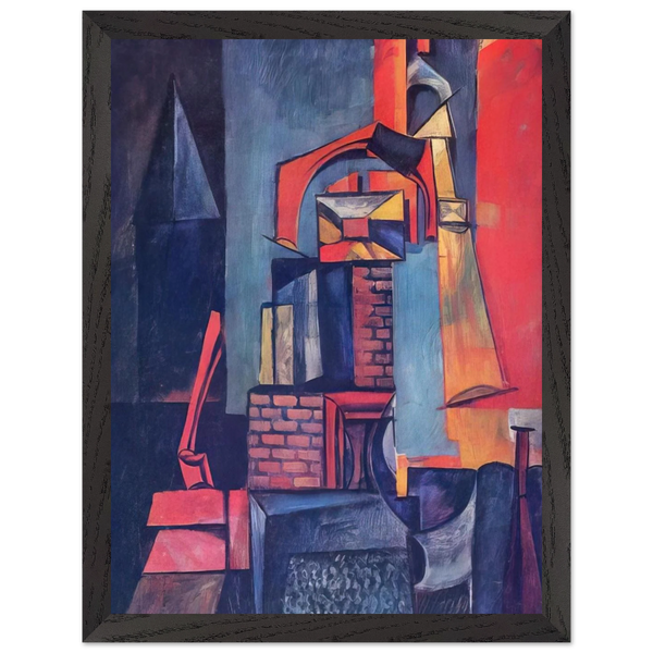 Towers by Max Ernst — Framed art print at Zephyeer