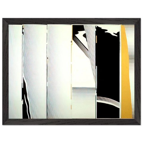 MIRROR SIX PANELS 1 1970 by Roy Lichtenstein — Framed art print at Zephyeer