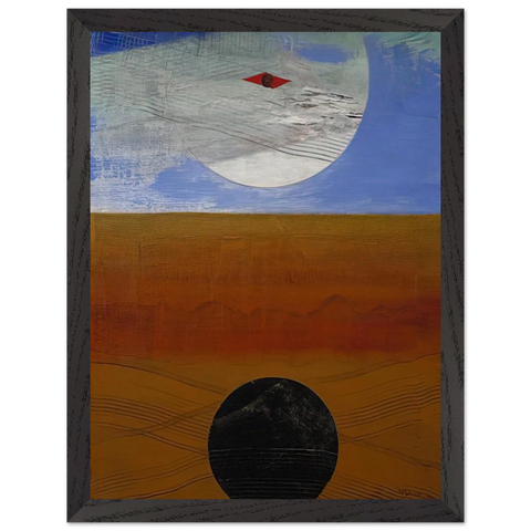 Sea and Sun by Max Ernst — Framed art print at Zephyeer