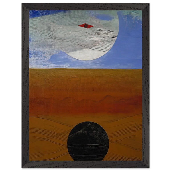 Sea and Sun by Max Ernst — Framed art print at Zephyeer