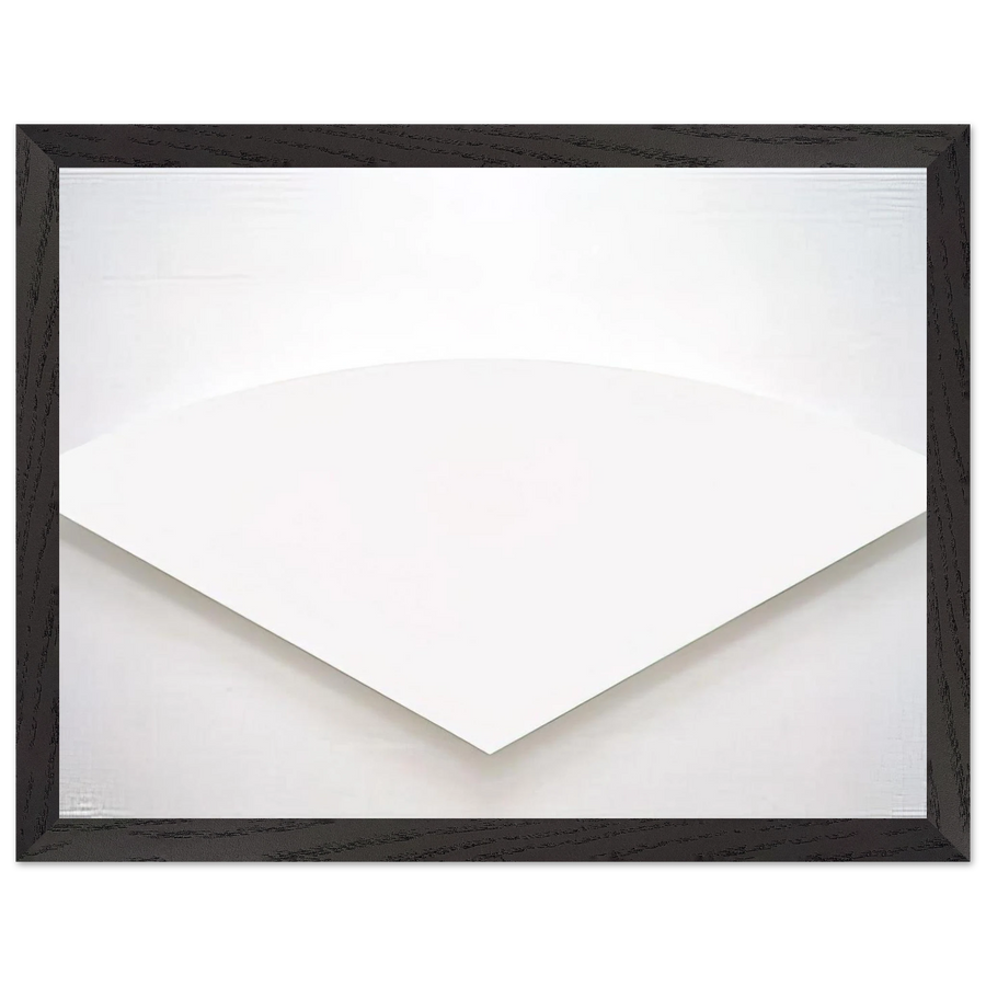 White Curve by Ellsworth Kelly — Framed art print at Zephyeer