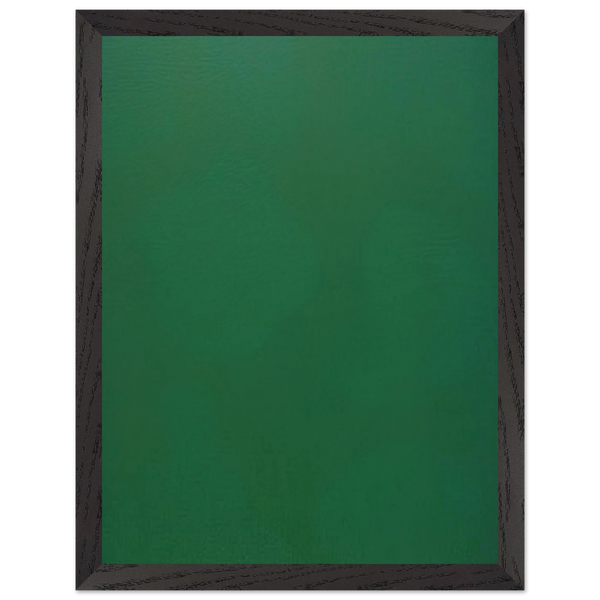 Microchromie ZL, 70 Vert jade by Fernand Leduc — Framed art print at Zephyeer