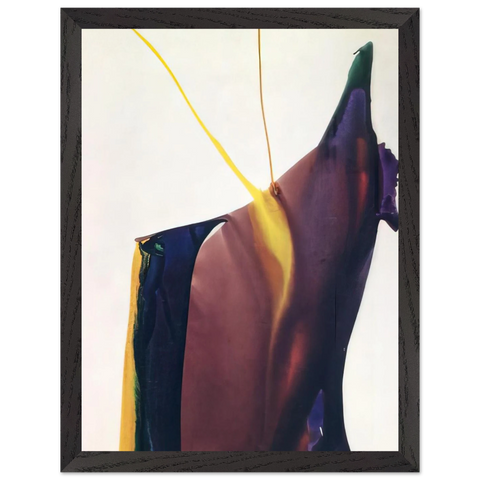Phenomena Yellow Strike by Paul Jenkins — Framed art print at Zephyeer