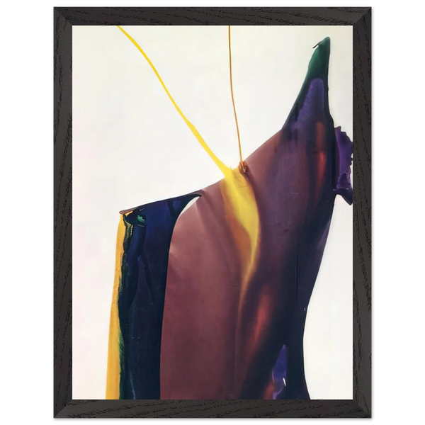 Phenomena Yellow Strike by Paul Jenkins — Framed art print at Zephyeer