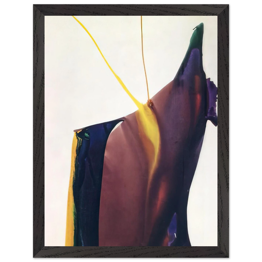 Phenomena Yellow Strike by Paul Jenkins — Framed art print at Zephyeer