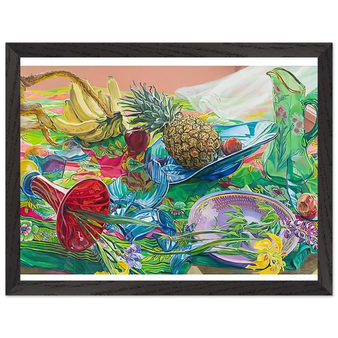 MONKEY BUSINESS 2005 by Janet Fish — Framed art print at Zephyeer