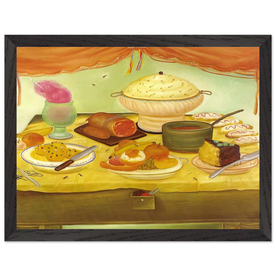 STILL LIFE by Fernando Botero — Framed art print at Zephyeer