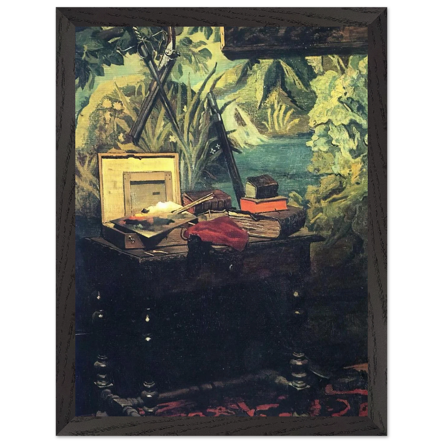 A Corner of the Studio by Claude Monet — Framed art print at Zephyeer