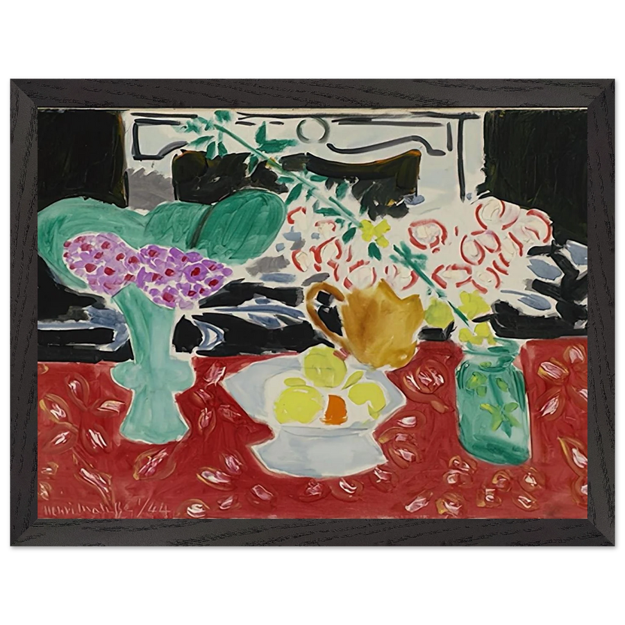 ROSES DE NOEL ET SAXIFRAGE 1944 by Henri Matisse — Framed art print at Zephyeer