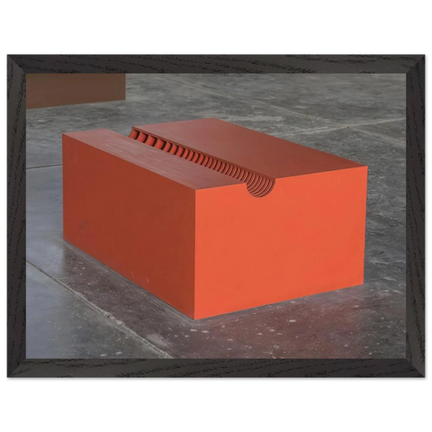 Untitled The Block - 1963 by Donald Judd — Framed art print at Zephyeer