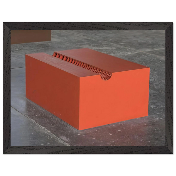 Untitled The Block - 1963 by Donald Judd — Framed art print at Zephyeer