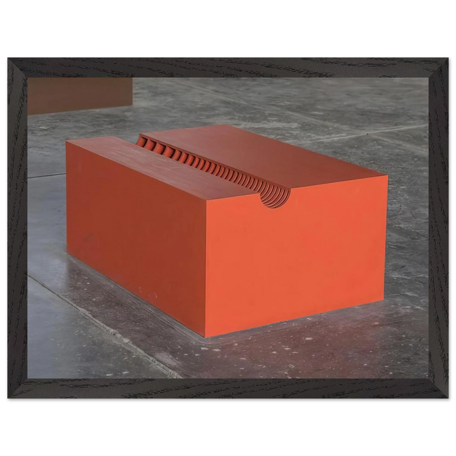 Untitled The Block - 1963 by Donald Judd — Framed art print at Zephyeer