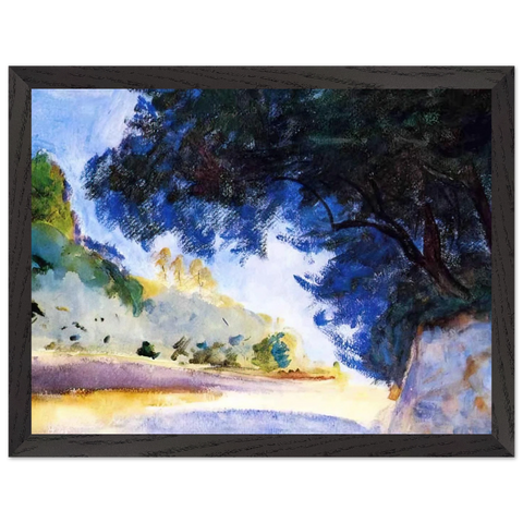 Landscape, Olive Trees, Corfu by John Singer Sargent — Framed art print at Zephyeer