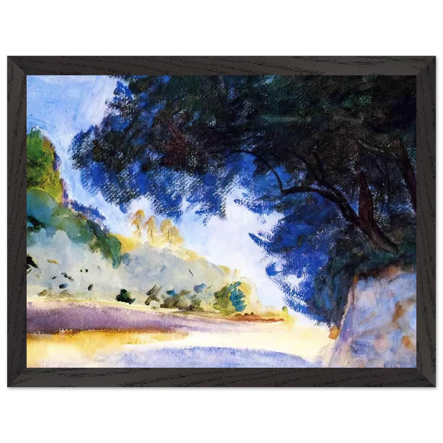 Landscape, Olive Trees, Corfu by John Singer Sargent — Framed art print at Zephyeer