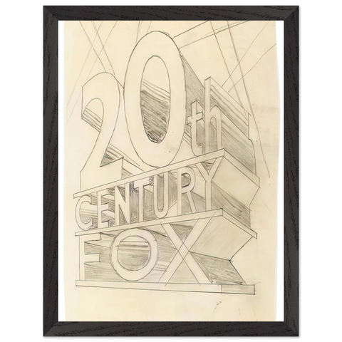 TRADEMARK STUDY 3 1962 by Edward Ruscha — Framed art print at Zephyeer