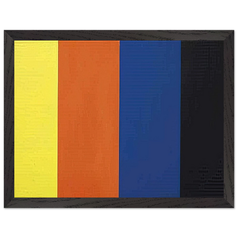 Untitled farbfeld - 1986 by Gunther Forg — Framed art print at Zephyeer