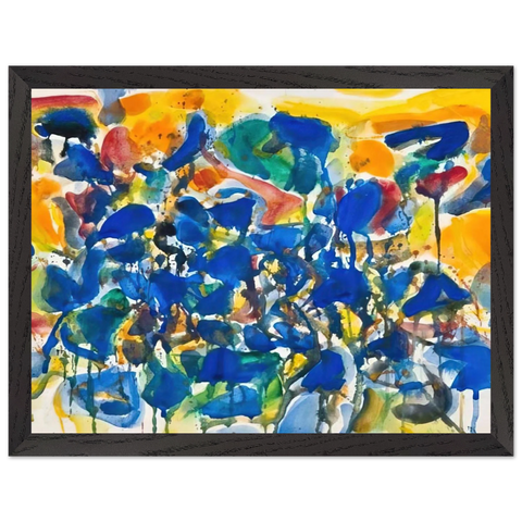Untitled  SF-56-003 by Sam Francis — Framed art print at Zephyeer