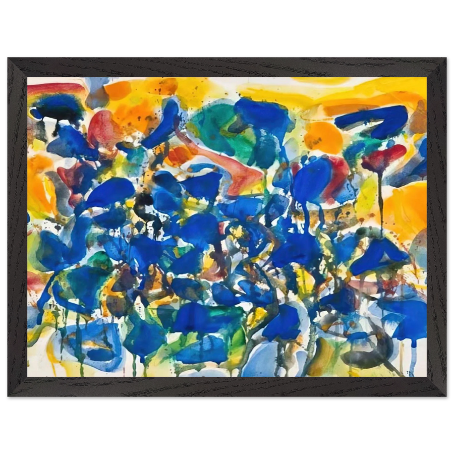 Untitled  SF-56-003 by Sam Francis — Framed art print at Zephyeer