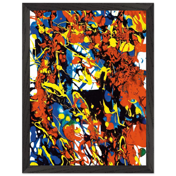 Untitled  SFP94-73  SFF 1747 by Sam Francis — Framed art print at Zephyeer