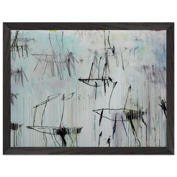 Lepanto, Part V by Cy Twombly — Framed art print at Zephyeer