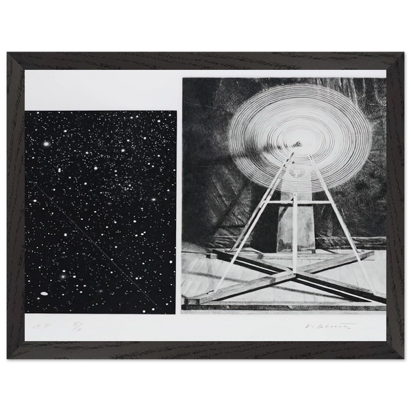 CONCENTRIC BEARINGS A 1984 by Vija Celmins — Framed art print at Zephyeer