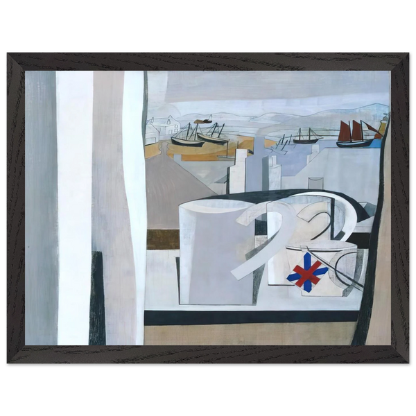 1943-45 St Ives, Cornwall - 1945 by Ben Nicholson — Framed art print at Zephyeer