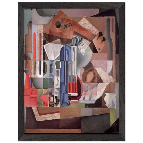 PURISTIC STILL LIFE by Salvador Dali — Framed art print at Zephyeer