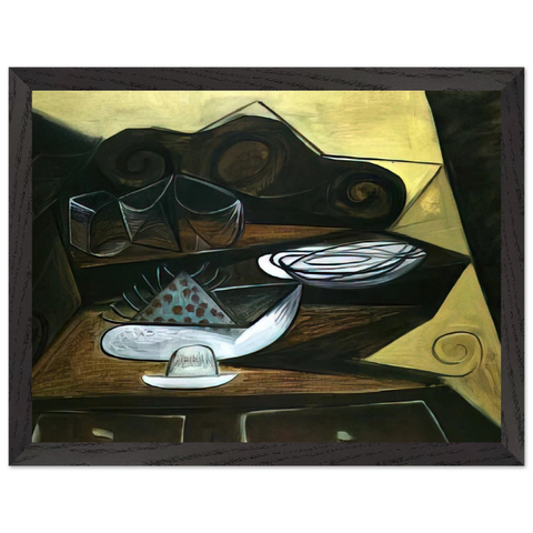 The Buffet  Catalan by Pablo Picasso — Framed art print at Zephyeer