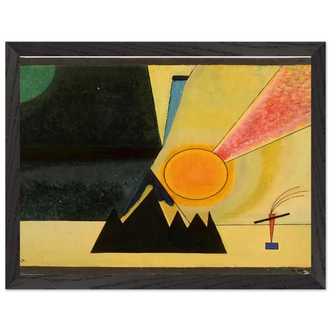 DEVELOPMENT 1926 by Wassily Kandinsky — Framed art print at Zephyeer