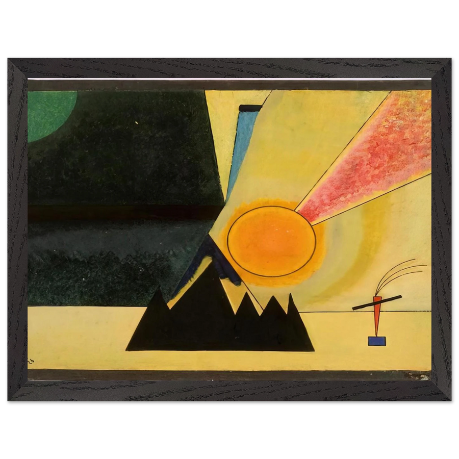 DEVELOPMENT 1926 by Wassily Kandinsky — Framed art print at Zephyeer
