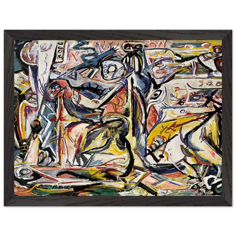 CIRCUMCISION JANUARY 1946 1 by Jackson Pollock — Framed art print at Zephyeer