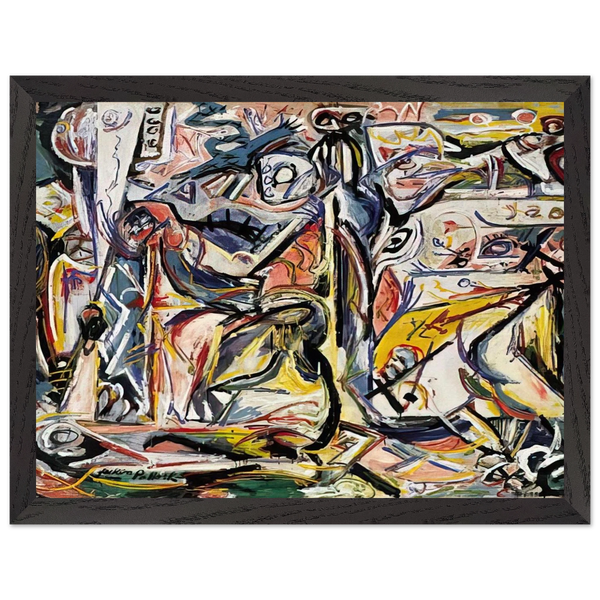 CIRCUMCISION JANUARY 1946 1 by Jackson Pollock — Framed art print at Zephyeer