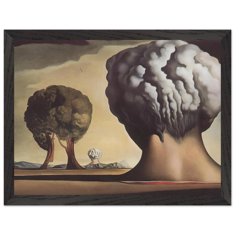 HREE SPHINXES OF BIKINI by Salvador Dali — Framed art print at Zephyeer