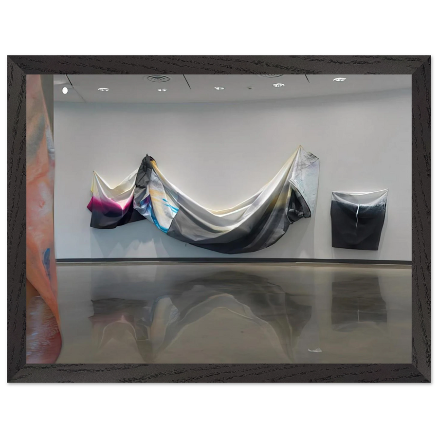 Black Garland by Sam Gilliam — Framed art print at Zephyeer