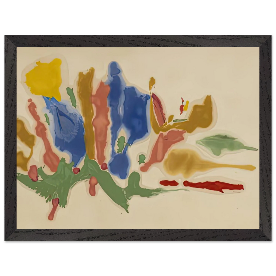 Cool Summer, 1962- by Helen Frankenthaler — Framed art print at Zephyeer