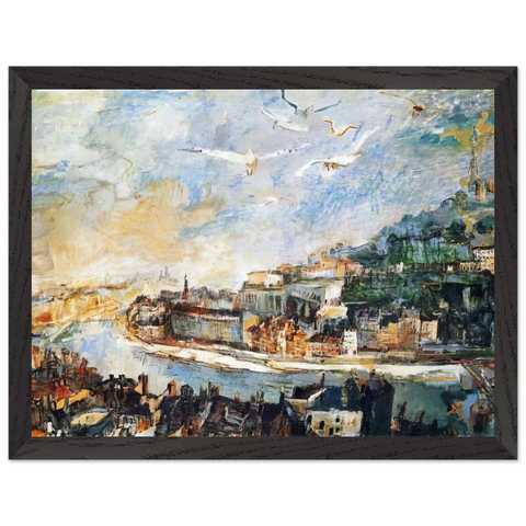 NOT_DETECTED_235882 by OSKAR KOKOSCHKA — Framed art print at Zephyeer