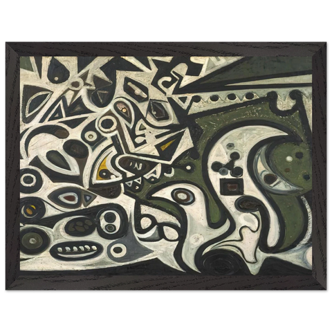 River Metamorphosis - 1939 by Richard Pousette-Dart — Framed art print at Zephyeer