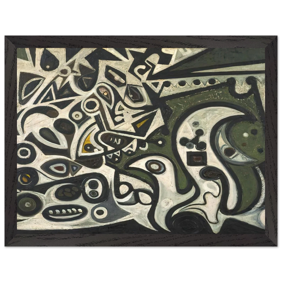 River Metamorphosis - 1939 by Richard Pousette-Dart — Framed art print at Zephyeer