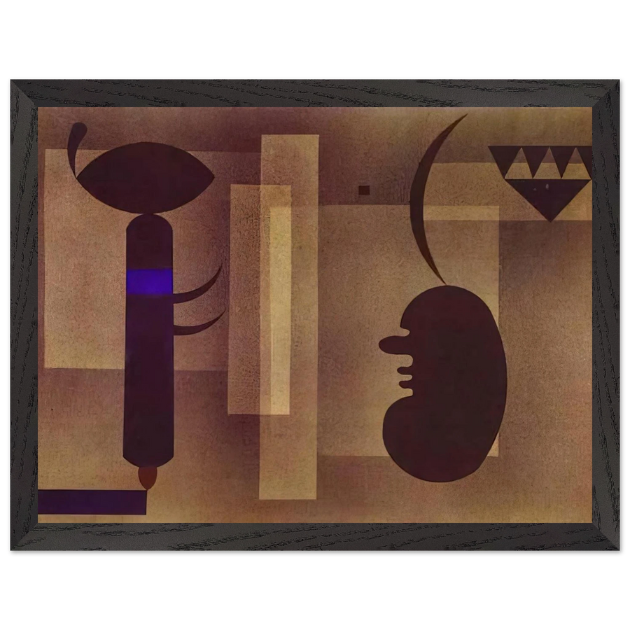 GLOOMY SITUATION 1933 by Wassily Kandinsky — Framed art print at Zephyeer