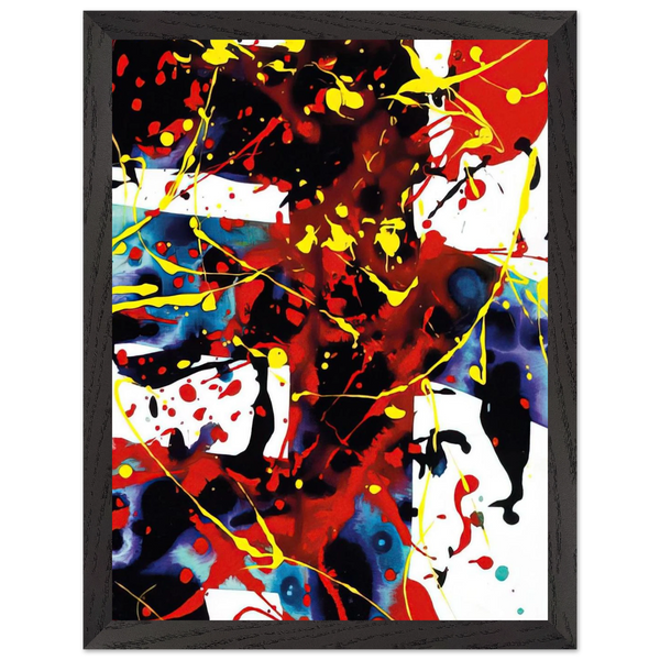 Untitled  SFP94-49  SFF 1723 by Sam Francis — Framed art print at Zephyeer