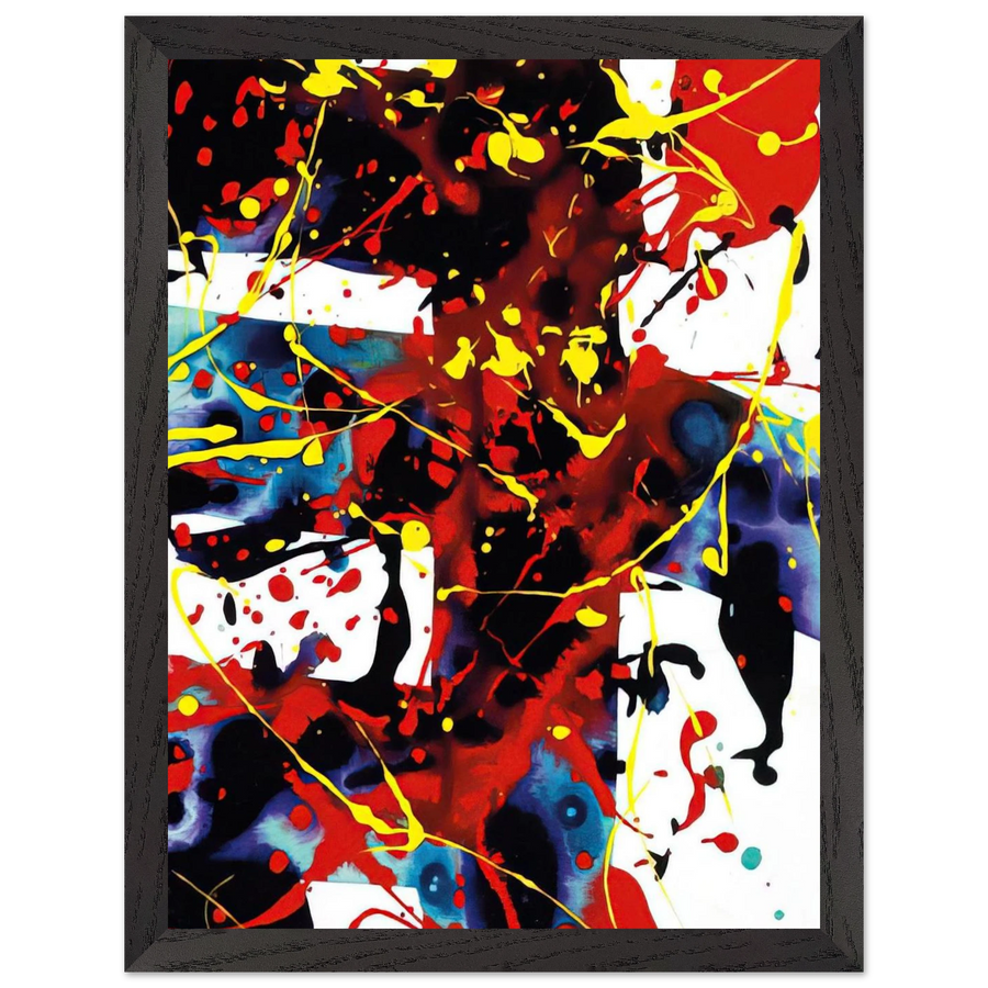 Untitled  SFP94-49  SFF 1723 by Sam Francis — Framed art print at Zephyeer