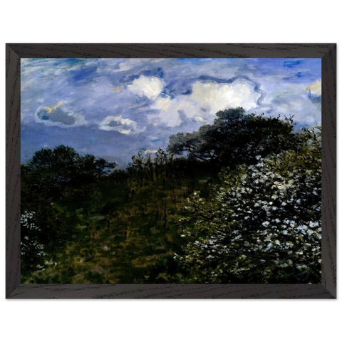 Spring by Claude Monet — Framed art print at Zephyeer