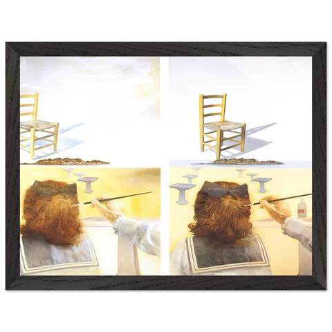 THE CHAIR by Salvador Dali — Framed art print at Zephyeer