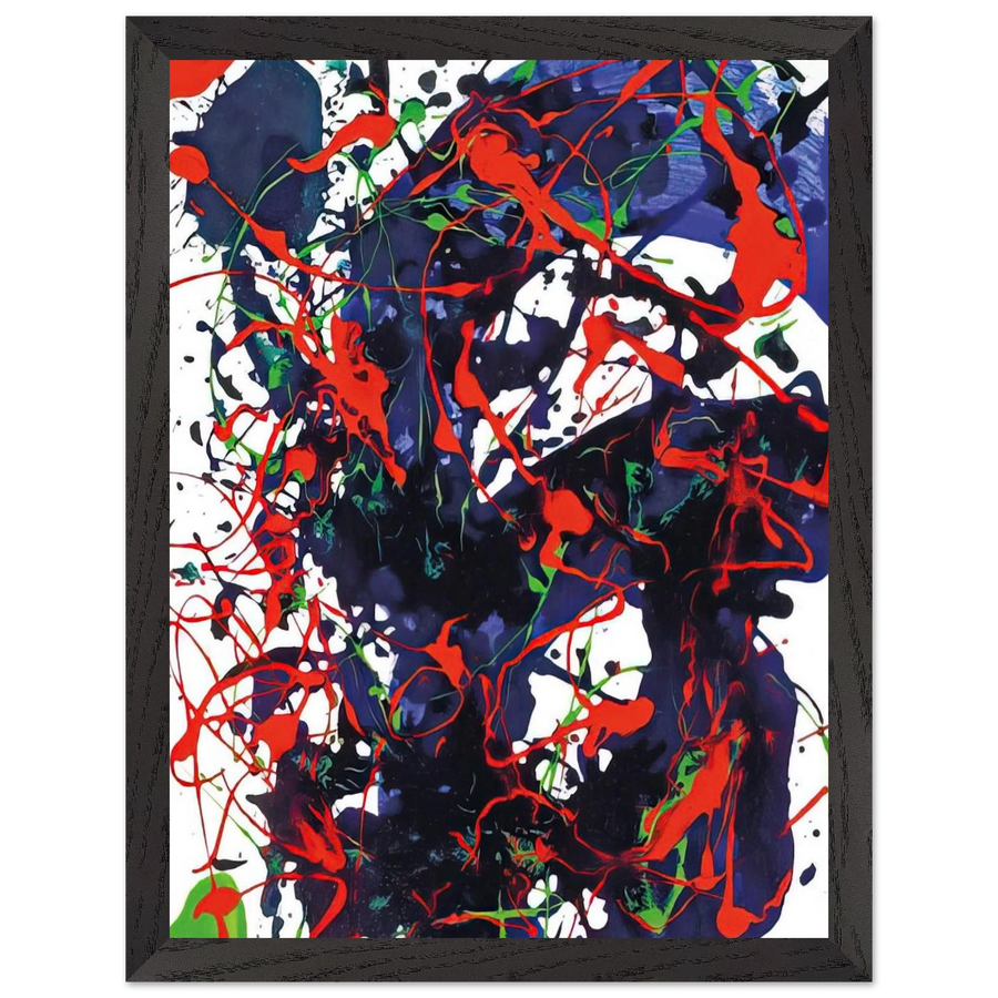 Untitled  SFP94-41  SFF 1716 by Sam Francis — Framed art print at Zephyeer
