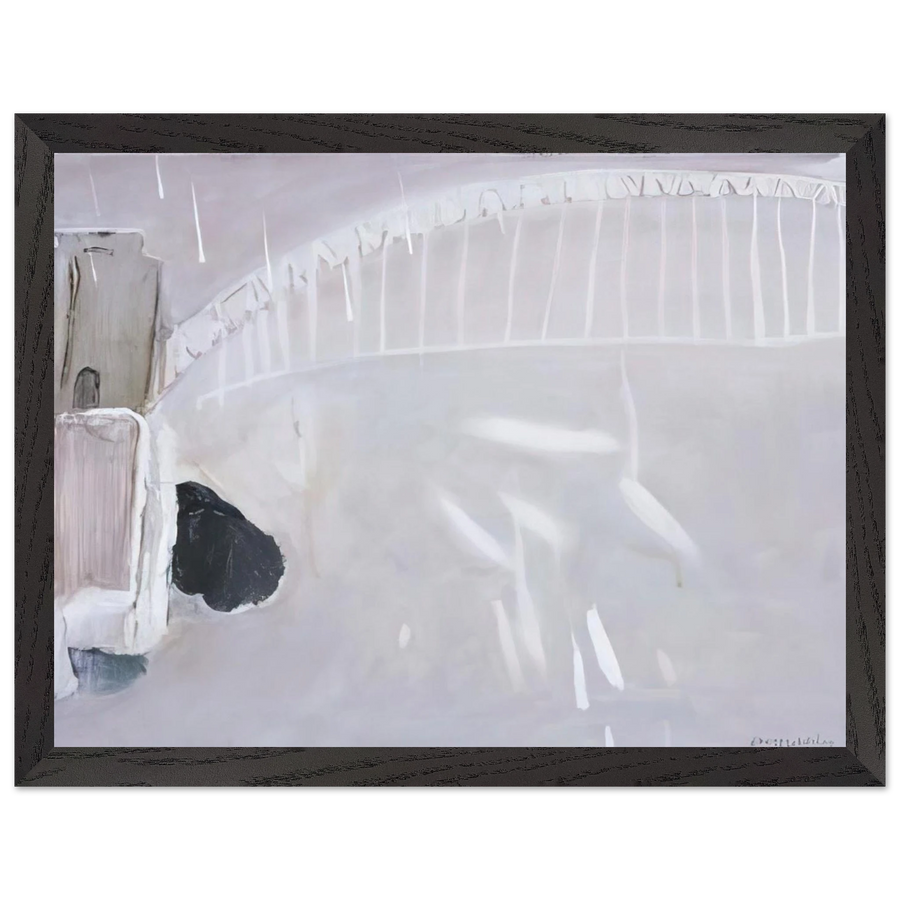 Lavender Bay in the Rain - Neo-Expressionism by Brett Whiteley — Framed art print at Zephyeer