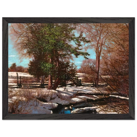Promise of Spring - 1930 Canada by Frank Johnston — Framed art print at Zephyeer