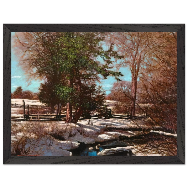 Promise of Spring - 1930 Canada by Frank Johnston — Framed art print at Zephyeer