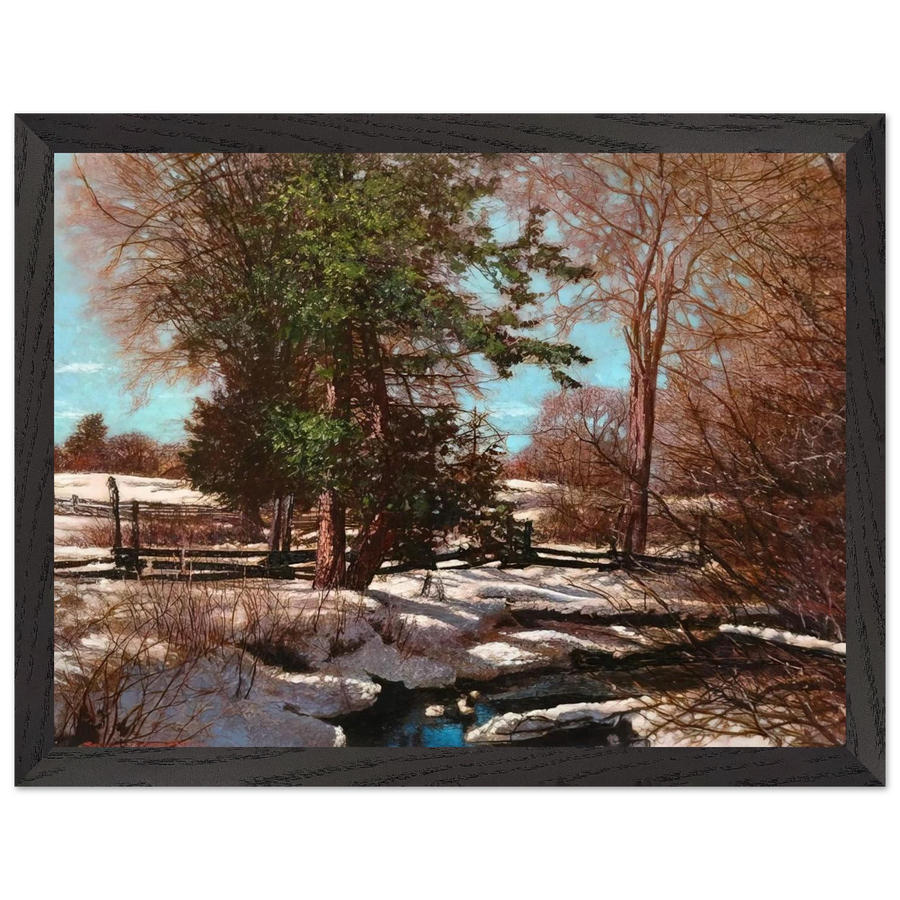 Promise of Spring - 1930 Canada by Frank Johnston — Framed art print at Zephyeer